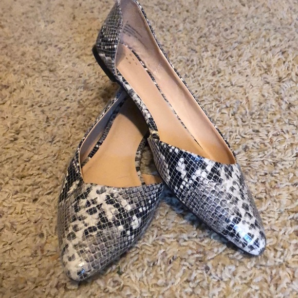 a new day Shoes - Snake skin flats